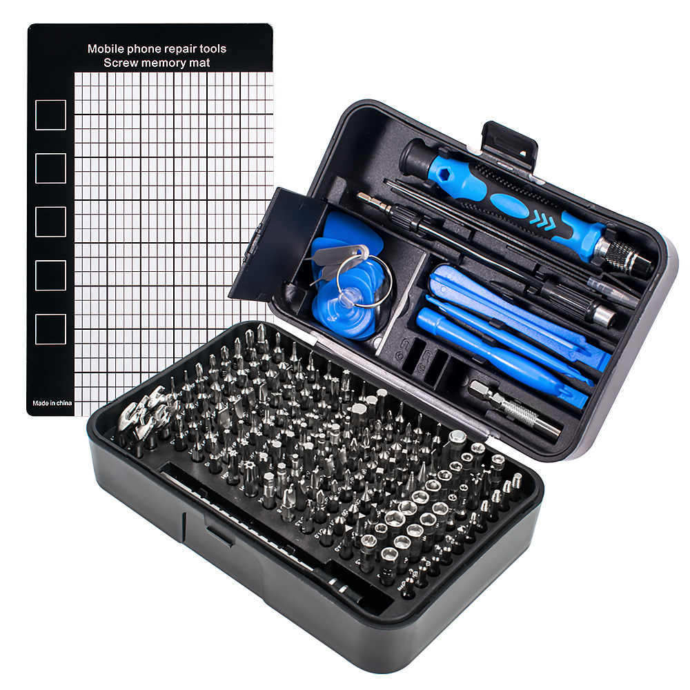 Electronics Repair Tools - 170가지 세트로 구성된 정밀 드라이버 세트,