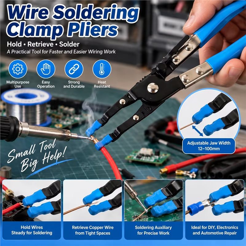 JHD 정밀 와이어 고정용 납땜 클램프 - 전자 제품  - Electronics Repair In Usa 리뷰 및 가격